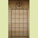 Très grande grille "fleur de lys"